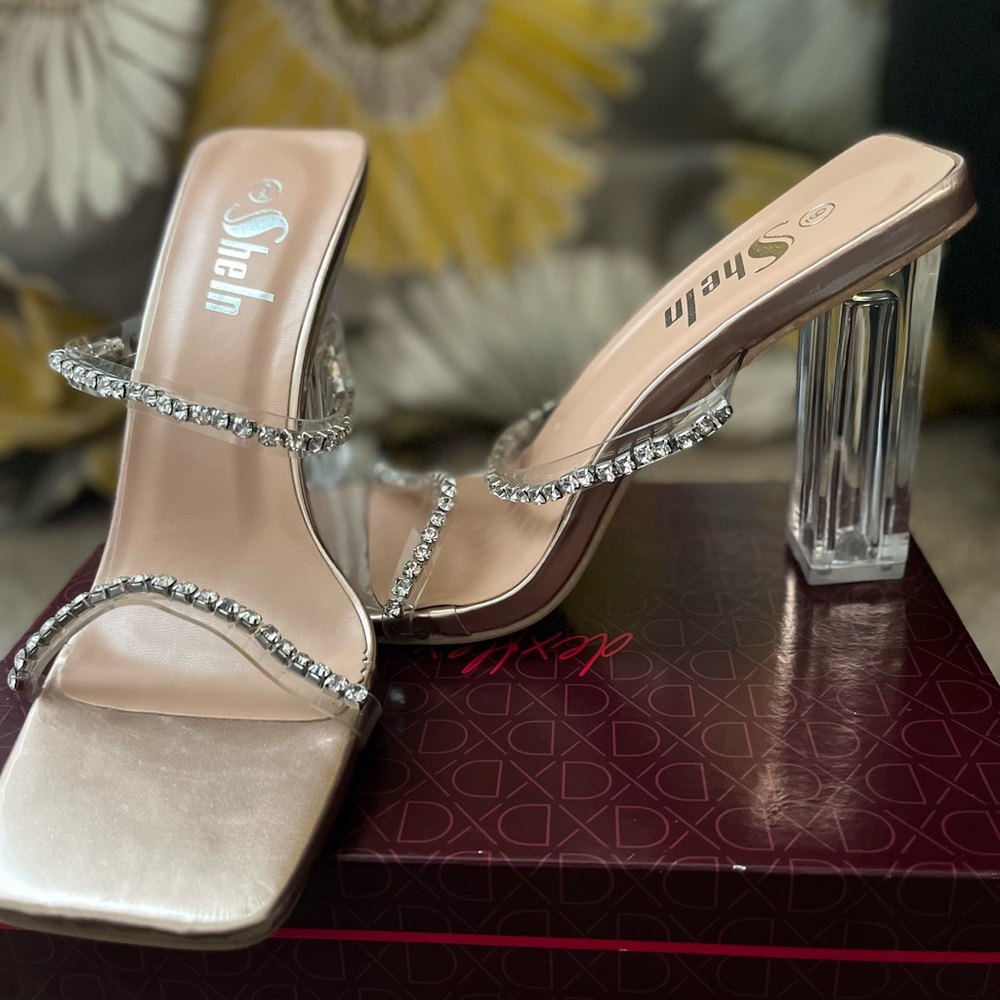 Beautiful heeled sandals